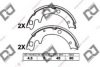 DJ PARTS BS1256 Brake Shoe Set